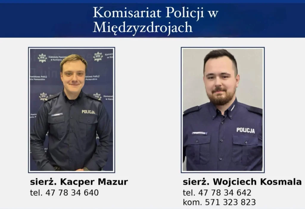 Poznaj dzielnicowych gmin Międzyzdroje, Wolin, Kamień Pomorski i zagłosuj! 6 IMG 1571