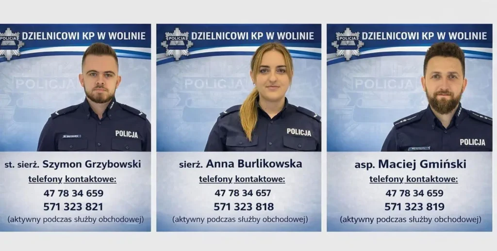Poznaj dzielnicowych gmin Międzyzdroje, Wolin, Kamień Pomorski i zagłosuj! 5 IMG 1572