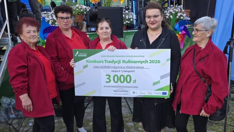 II&nbsp;miejsce dla KGW z&nbsp;Trzebieszewa na&nbsp;Konkursie Tradycji Kulinarnych Pomorza Zachodniego