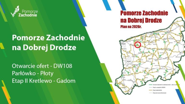 II&nbsp;etap. Golczewo z&nbsp;kolejną drogą wojewódzką do&nbsp;przebudowy