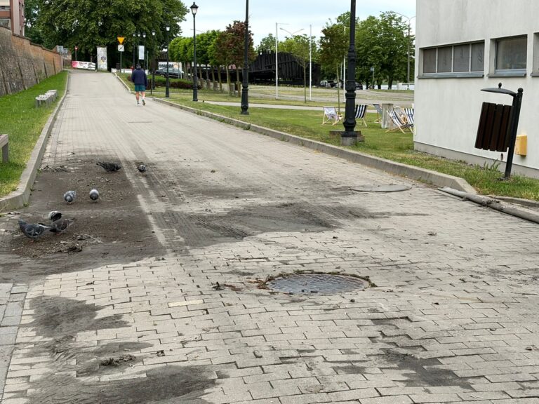 Kamieńską Mariną płynie historia. Cuchnąca jak…wiadomo co&nbsp;[zobacz nagranie]