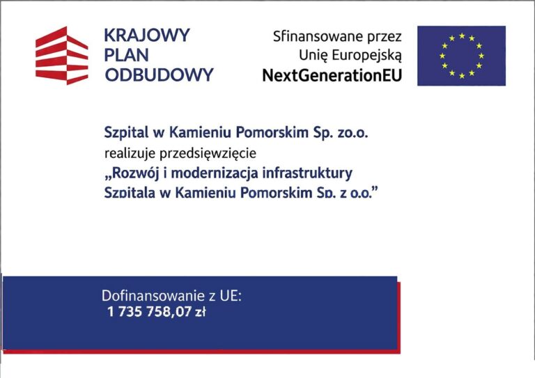 Szpital w&nbsp;Kamieniu Pomorskim modernizuje oddział chorób wewnętrznych. Blisko 1,9 mln zł z&nbsp;KPO
