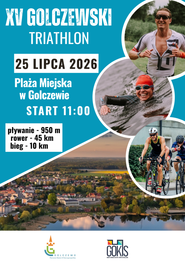 XV Golczewski Triathlon już 25 lipca. Ruszyły zapisy na&nbsp;jubileuszową edycję