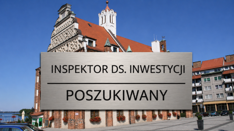 Kamień Pomorski szuka inspektora ds.&nbsp;inwestycji. Nabór do&nbsp;26 czerwca