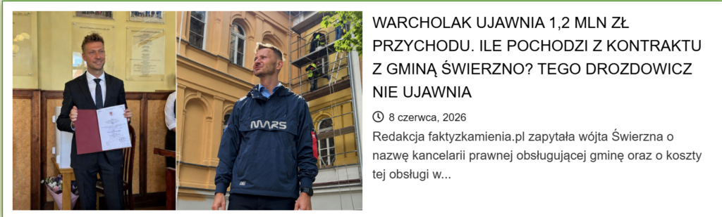 Drozdowicz miesza wnioski jak chce. Raz to tajemnica przedsiębiorstwa Warcholaka, raz nieważność decyzji 1 obraz 2026 06 23 075100992