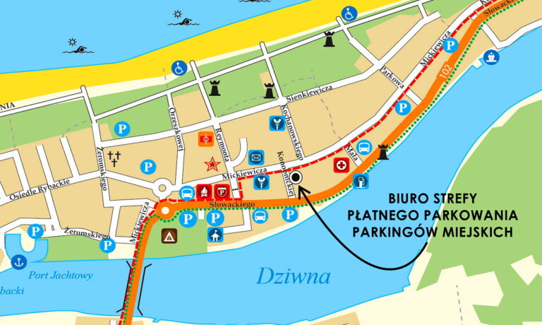 Strefa Płatnego Parkowania w&nbsp;Gminie Dziwnów. Mieszkańcy mogą już wykupić abonament