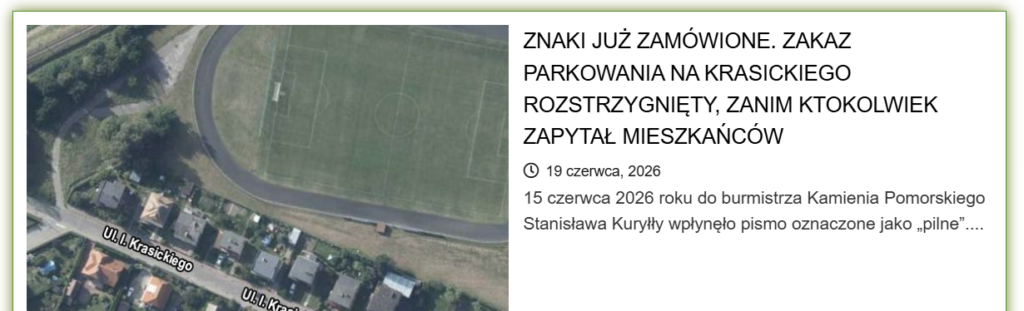 Znaki na Krasickiego już stoją 2 2