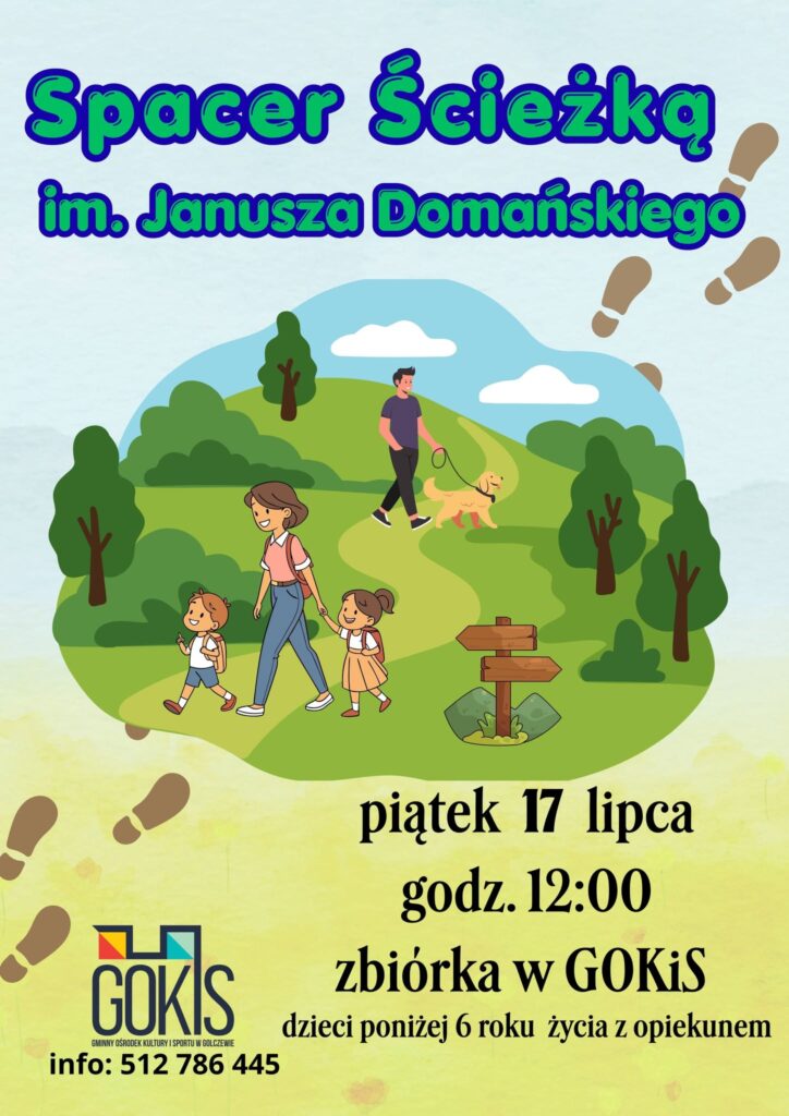 Spacer Ścieżką Domańskiego już w piątek 1 747450624 1344267827832632 1433065838969350409 n