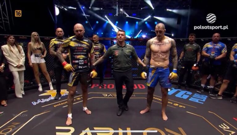 Babilon MMA 59 w&nbsp;Międzyzdrojach. Sianos zwyciężył w&nbsp;walce wieczoru