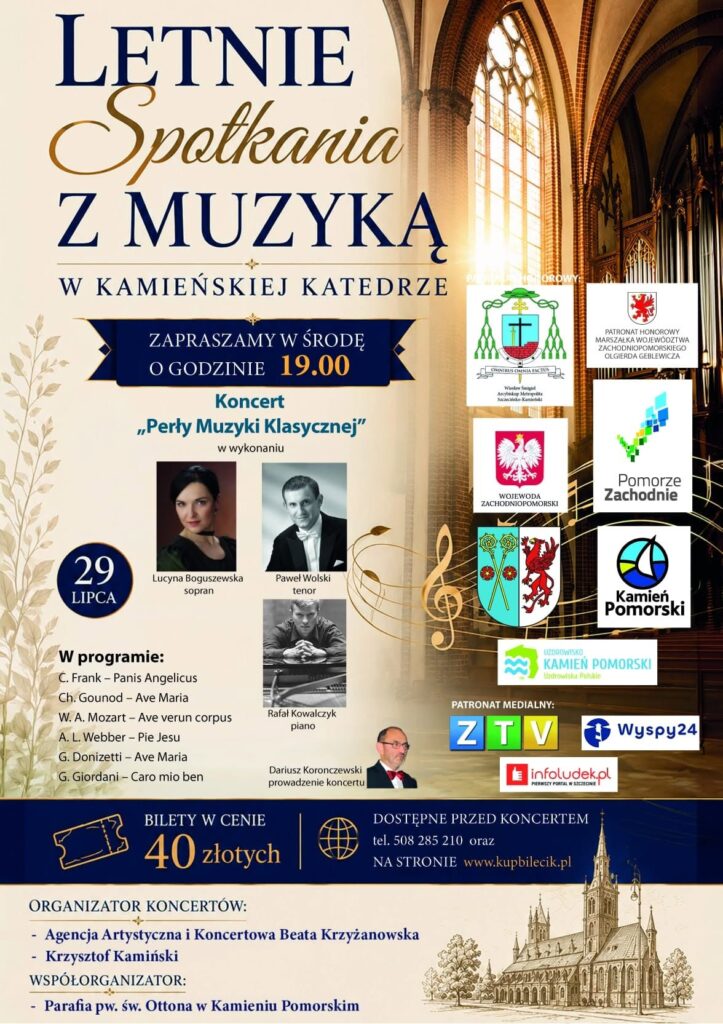 „Perły Muzyki Klasycznej” zabrzmią w kamieńskiej katedrze 1 758964281 2510786759435039 8463316046458334818 n