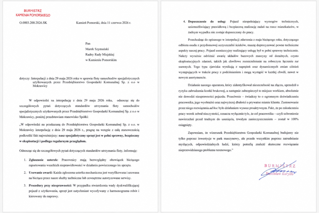 MacGywer z PGK z workiem na śmieci zamiast złącza? To ”najwyższa jakość dbałości o klienta” - odpowiada spółka reprezentowana przez Brzęczkowską 2 ChatGPT Image 2 lip 2026 16 16 44