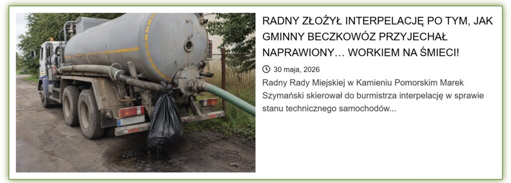MacGywer z PGK z workiem na śmieci zamiast złącza? To ”najwyższa jakość dbałości o klienta” - odpowiada spółka reprezentowana przez Brzęczkowską 1 PGG Worek