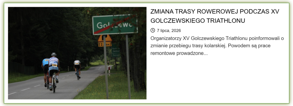 Ostatnie miejsca na XV Golczewski Triathlon. Można wystartować indywidualnie lub w sztafecie 1 image 10