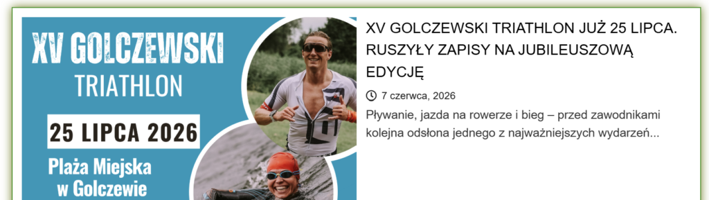 Ostatnie miejsca na XV Golczewski Triathlon. Można wystartować indywidualnie lub w sztafecie 3 image 12