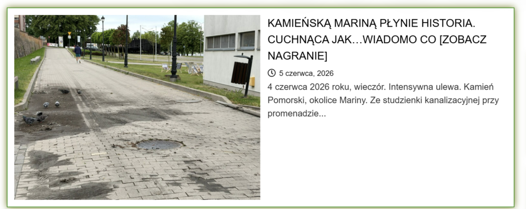 To nie jest deszczówka i to nie są „kilka razy w roku” 1 image 16