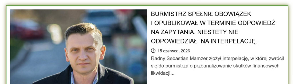 Radny złożył drugą interpelację ws. Mariny. Burmistrz: nie, bo nie 2 image 23