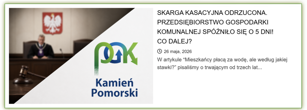 Sędzia wyłączony ze sprawy przeciwko PGK. Sam płaci według spornej taryfy 2 obraz 2026 07 06 071711868