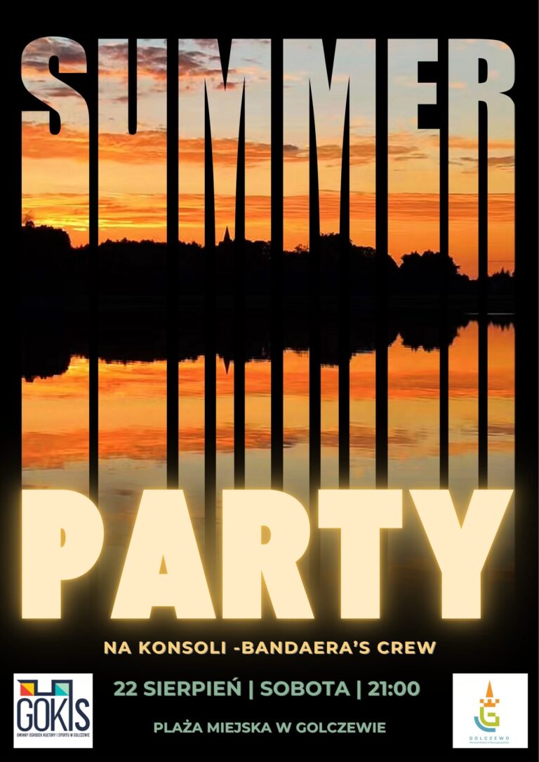 Summer Party na&nbsp;plaży w&nbsp;Golczewie. Ostatnia taka impreza przed&nbsp;remontem