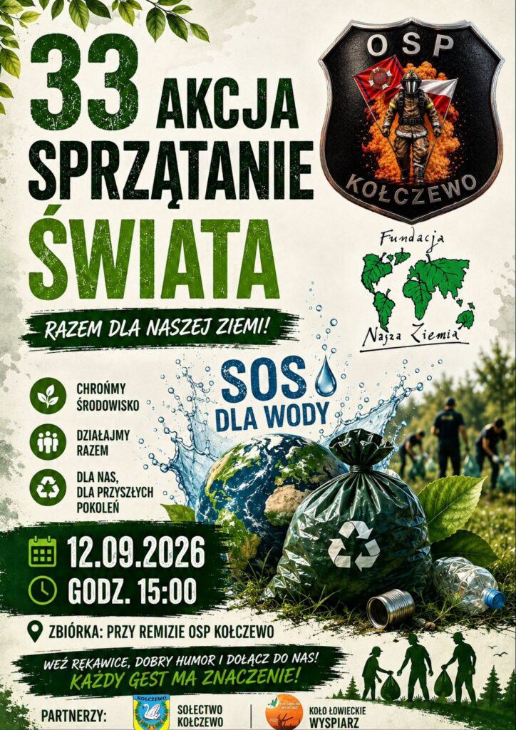 Kołczewo posprząta okolicę. Strażacy zapraszają mieszkańców 1 786742878 2319379132228311 8078802277346760737 n