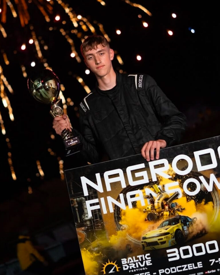 Fabian Hała drugi w&nbsp;Baltic Drift Cup!