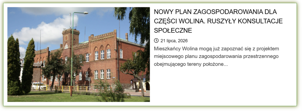 Fabryka pod oknem, przedszkole za płotem. Co szykuje nowy plan dla Wolina? 2 image 2