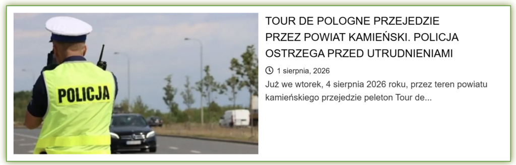 Dziś Tour de Pologne przejedzie przez powiat kamieński. Policja ostrzega przed utrudnieniami 2 image 8