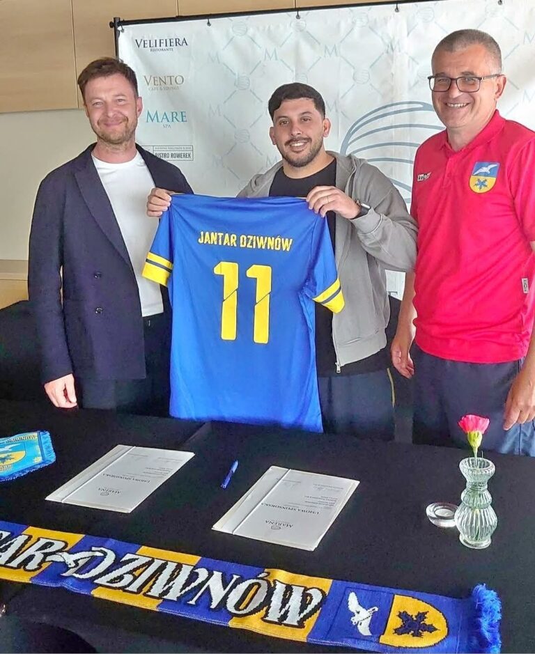 Jantar Dziwnów ma&nbsp;nowego partnera. Transfer Argentyńczyka sfinalizowany