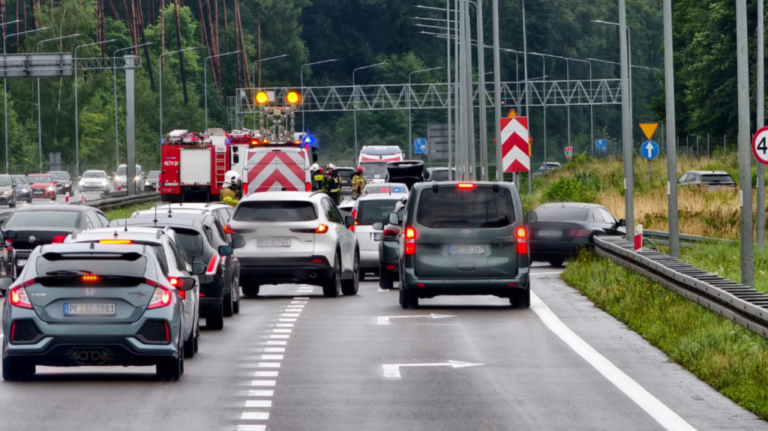 Wypadek na&nbsp;S3. Droga w&nbsp;kierunku Szczecina zablokowana
