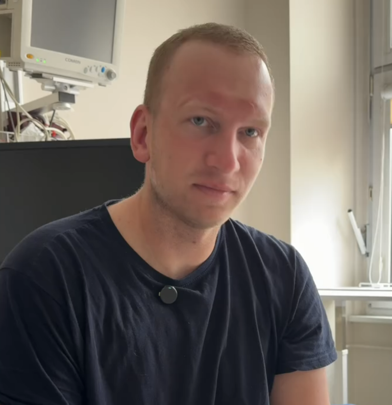 Bartłomiej Kubkowski po&nbsp;przepłynięciu Bałtyku trafił do&nbsp;szpitala w&nbsp;Kamieniu Pomorskim