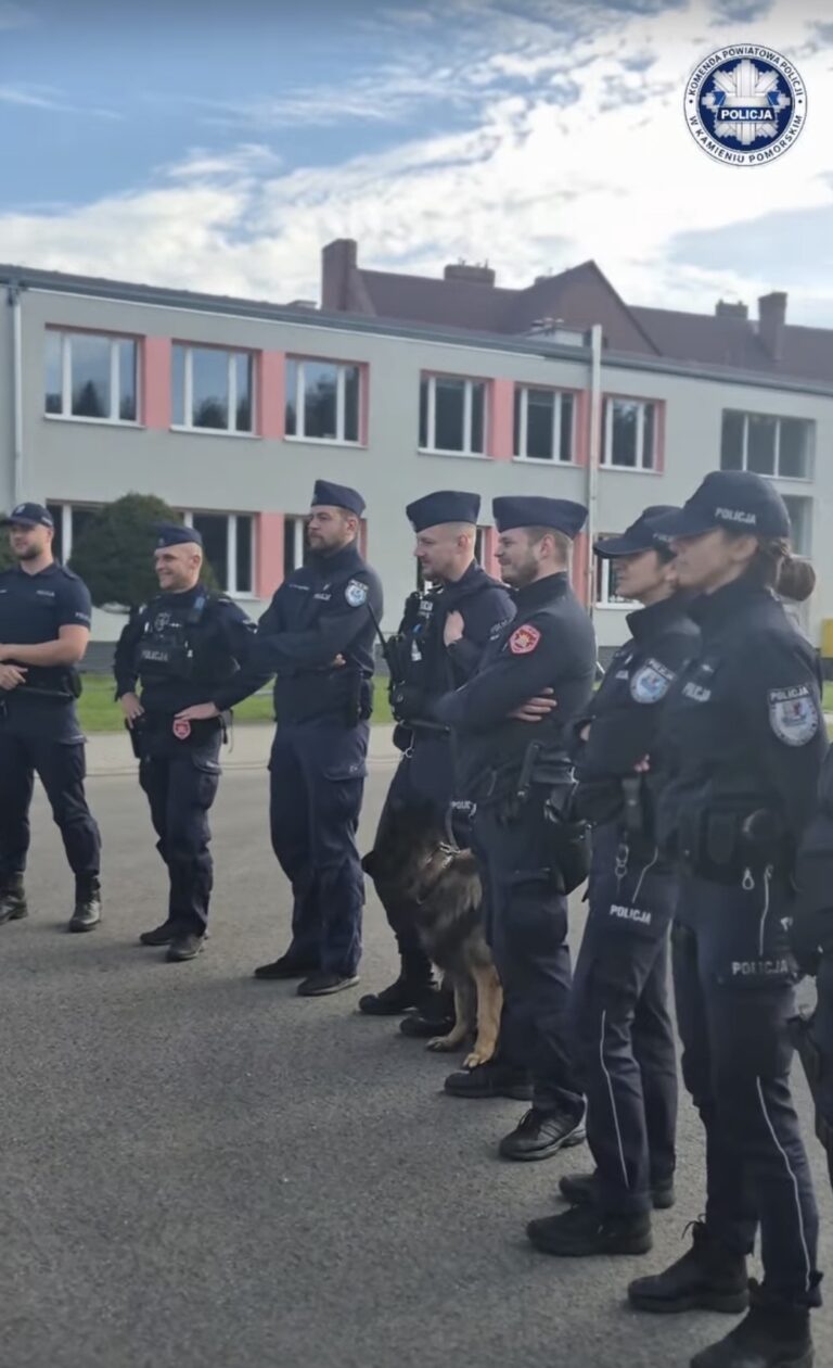 Zagrożenie na&nbsp;niby, gotowość na&nbsp;serio – policyjne ćwiczenia w&nbsp;Golczewie