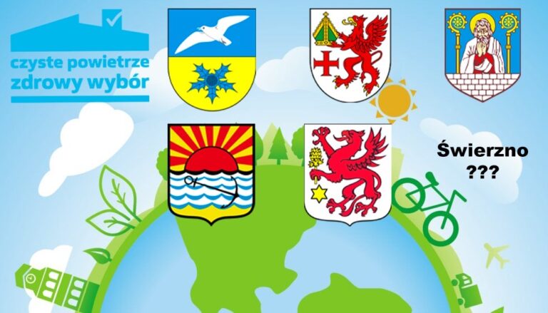 Program „Czyste Powietrze”. Pięć gmin odpowiedziało na&nbsp;pytania, jedna nie. Świerzno
