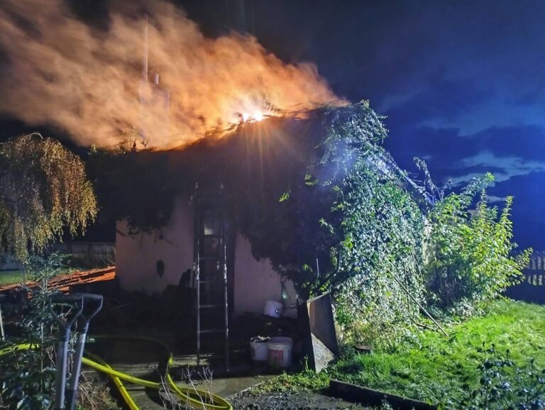 Pożar kotłowni w&nbsp;Stawnie