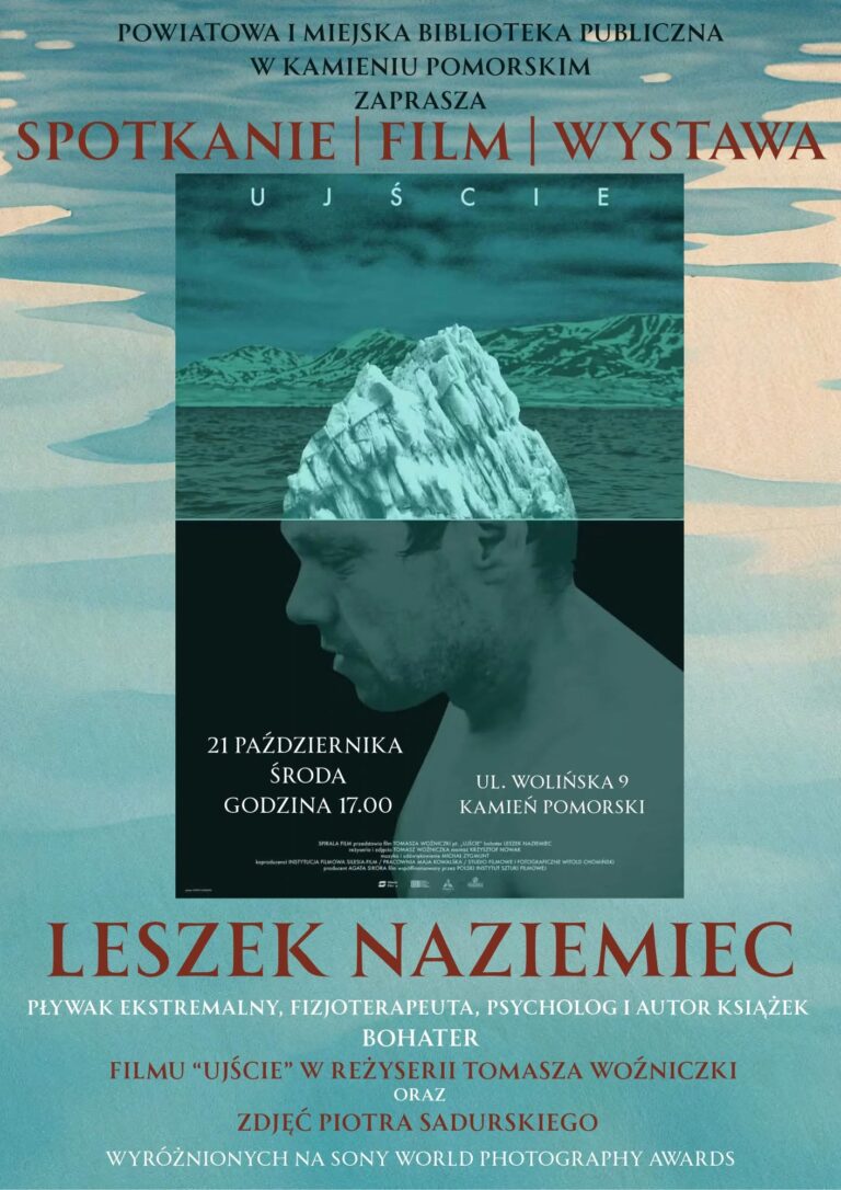 Spotkanie z&nbsp;Leszkiem Naziemcem w&nbsp;kamieńskiej Bibliotece!