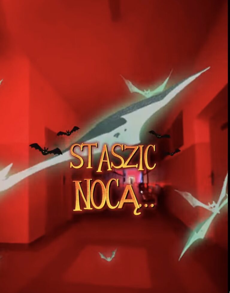 Straszna noc w&nbsp;Staszicu. Szkolne korytarze po&nbsp;zmroku