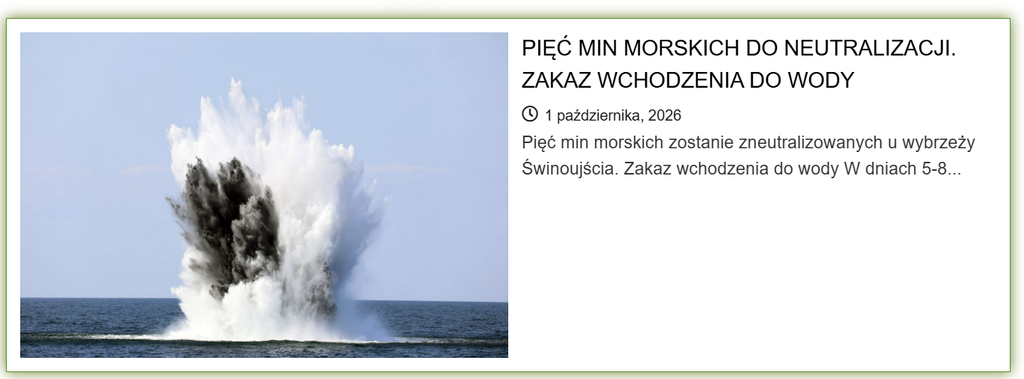 Międzyzdroje: od 5 do 8 października zakaz wchodzenia do wody 1 image 1