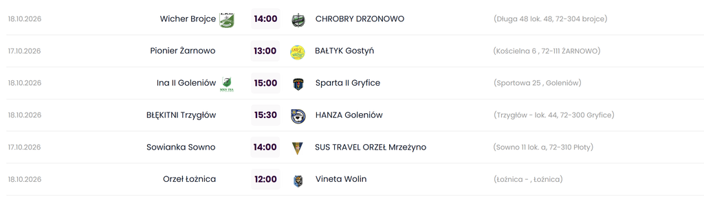 Piłkarski weekend w powiecie kamieńskim. Derby w Stuchowie i walka o ważne ligowe punkty 2 image 18