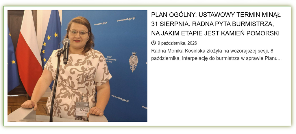 Plan ogólny? „W najbliższym czasie", „w późniejszym terminie". Tyle burmistrz Kamienia ma do powiedzenia 1 image 23